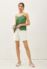 509 Broadway Flowy Cut Floral Tank Top