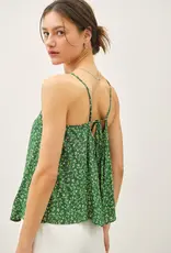509 Broadway Flowy Cut Floral Tank Top