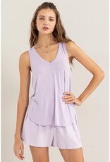 509 Broadway V-Neck Tank Top