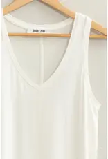 509 Broadway V-Neck Tank Top