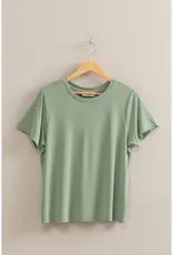 509 Broadway Basic Round Neck S/S