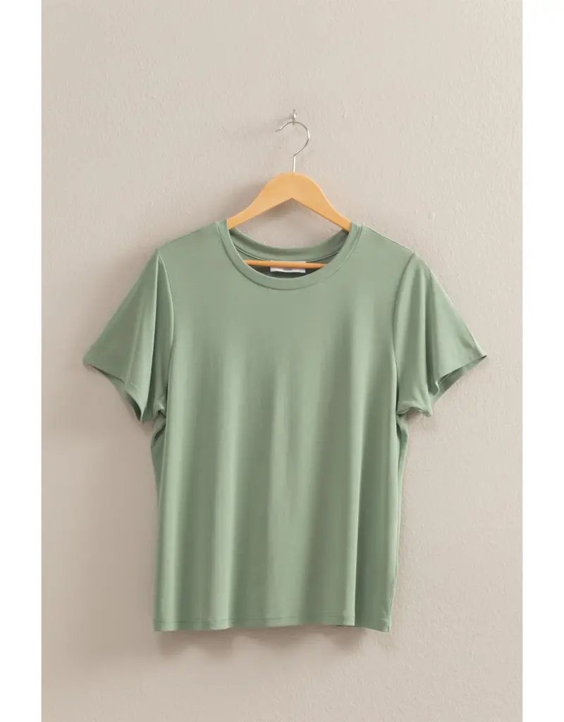 509 Broadway Basic Round Neck S/S