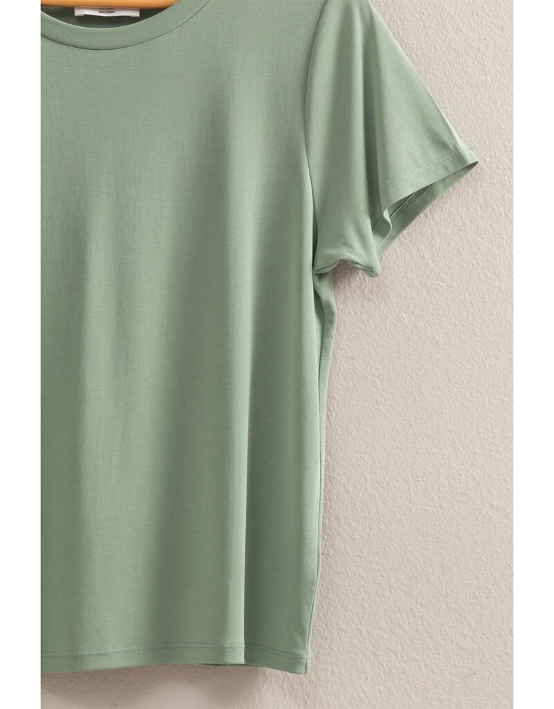 509 Broadway Basic Round Neck S/S