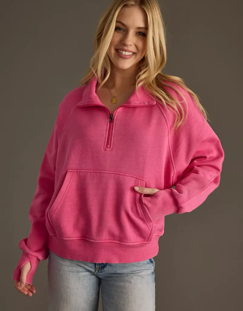 509 Broadway Quarter Zip Sweatshirt