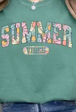 509 Broadway Summer Vibes Floral Tee
