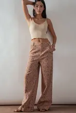 509 Broadway Seamless Ribbed Ruffle Trip Cami