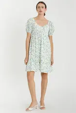 509 Broadway Floral Print Baby Doll Dress