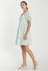 509 Broadway Floral Print Baby Doll Dress