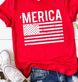 509 Broadway ‘Merica Flag Tee