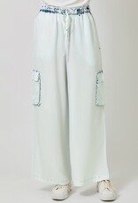509 Broadway Tencel Wide Leg Cargo Pant