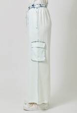 509 Broadway Tencel Wide Leg Cargo Pant