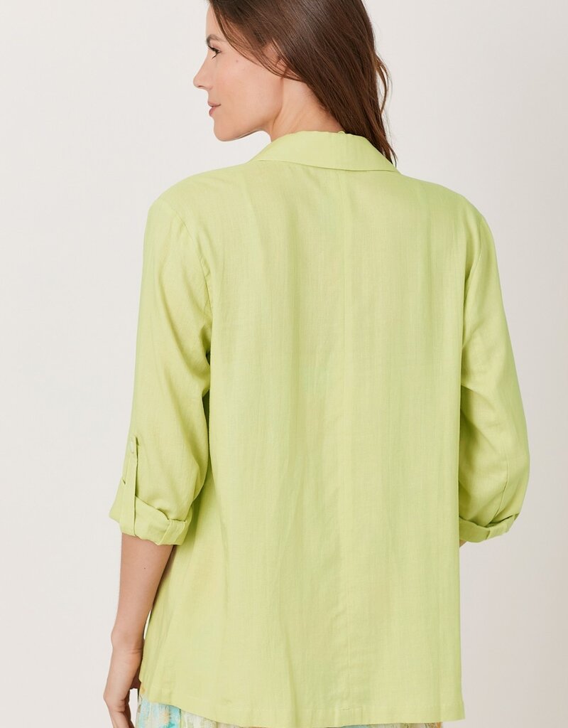 509 Broadway Rolled Up Sleeve Blazer