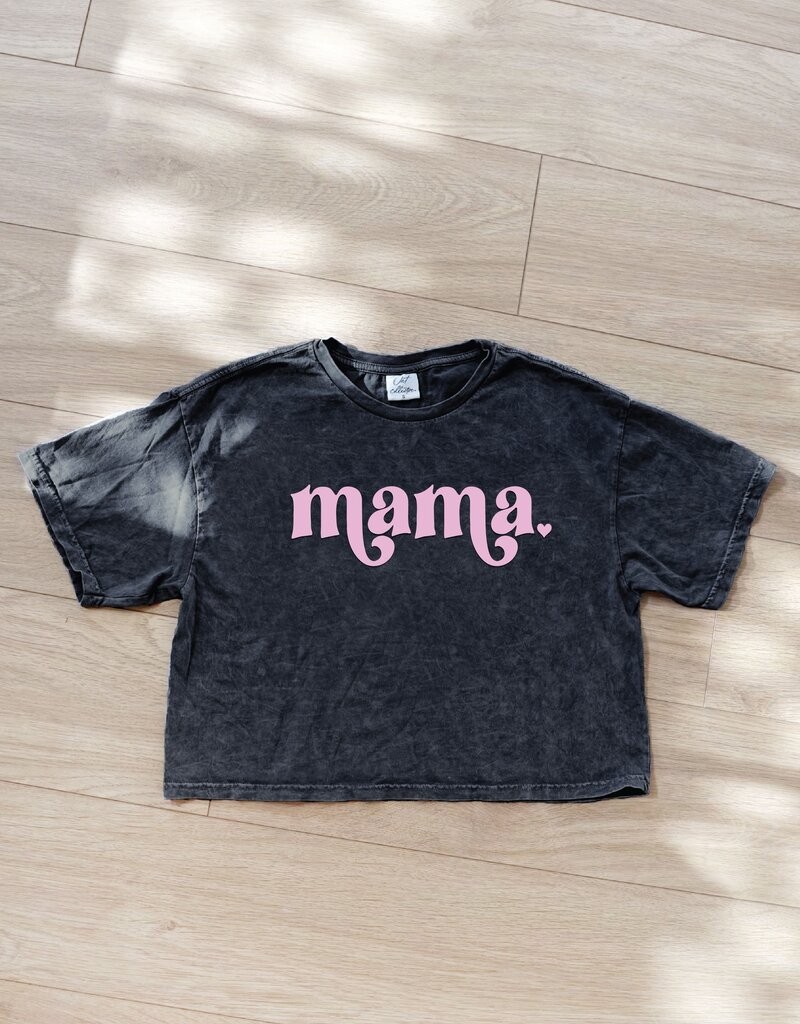 509 Broadway Mama Puff Cropped Tee