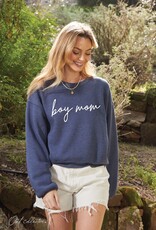 509 Broadway Boy Mom Puff Mid Sweatshirt