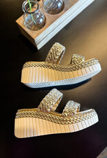 509 Broadway Yoshi Braided Platform Sandal