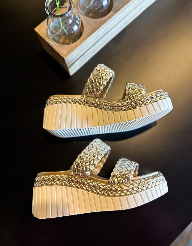 509 Broadway Yoshi Braided Platform Sandal