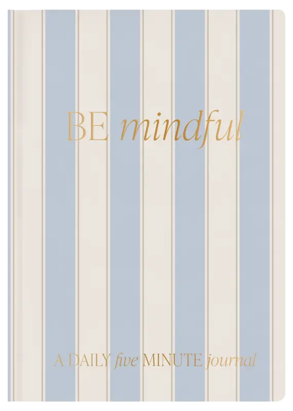 Sweet Water Decor Be Mindful-Blue Stripe