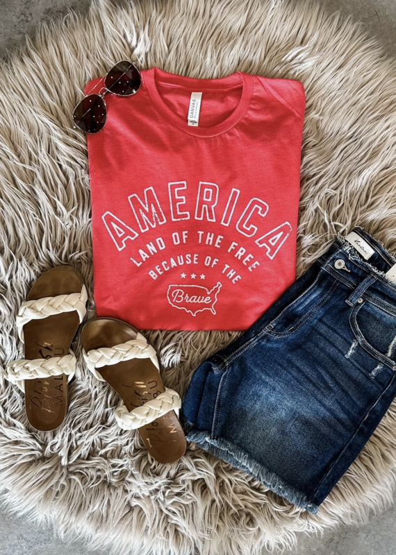 509 Broadway America The Brave Graphic Tee
