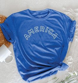 509 Broadway America Puff Graphic T-shirt
