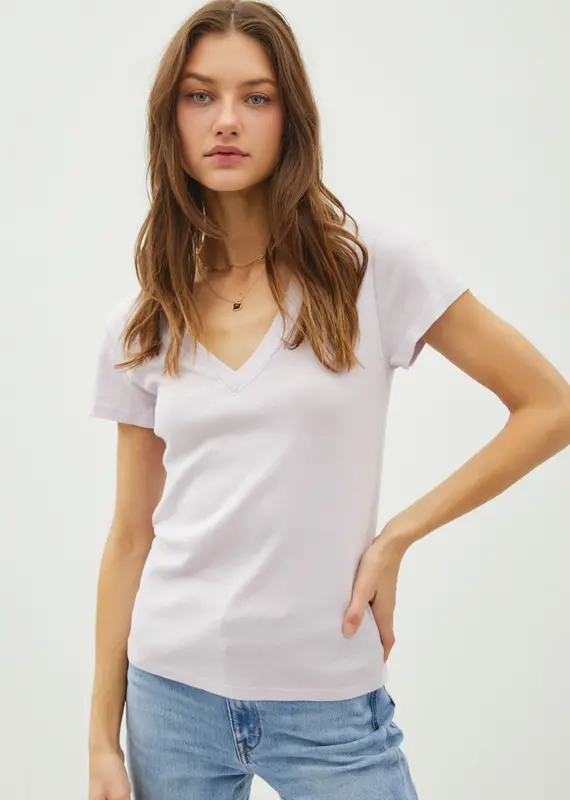 509 Broadway V-Neck S/S Tee