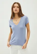 509 Broadway V-Neck S/S Tee