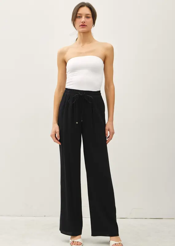 509 Broadway Crinkle Wide Leg Pant