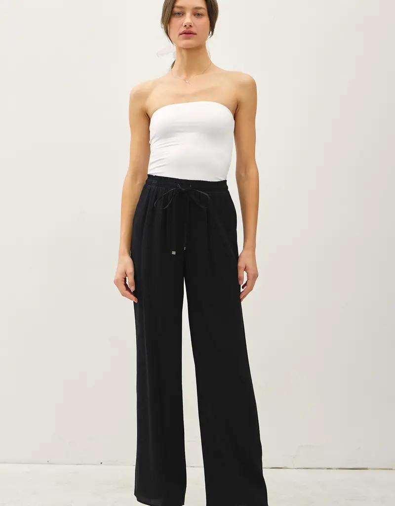 509 Broadway Crinkle Wide Leg Pant