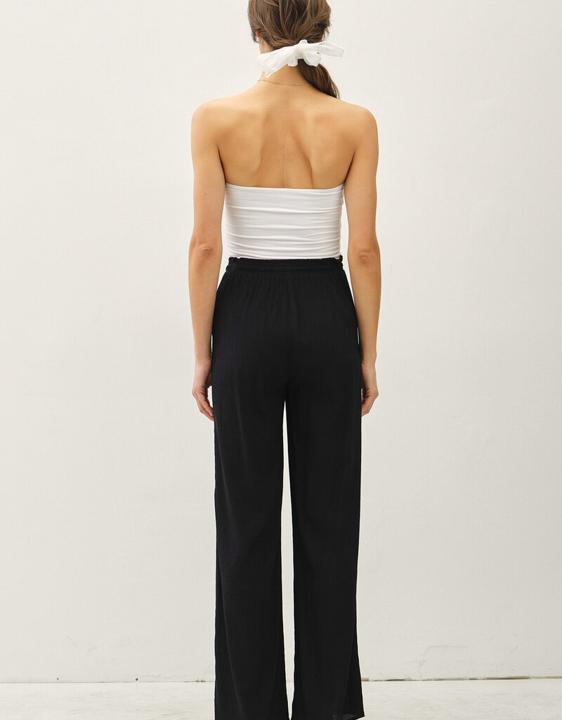509 Broadway Crinkle Wide Leg Pant