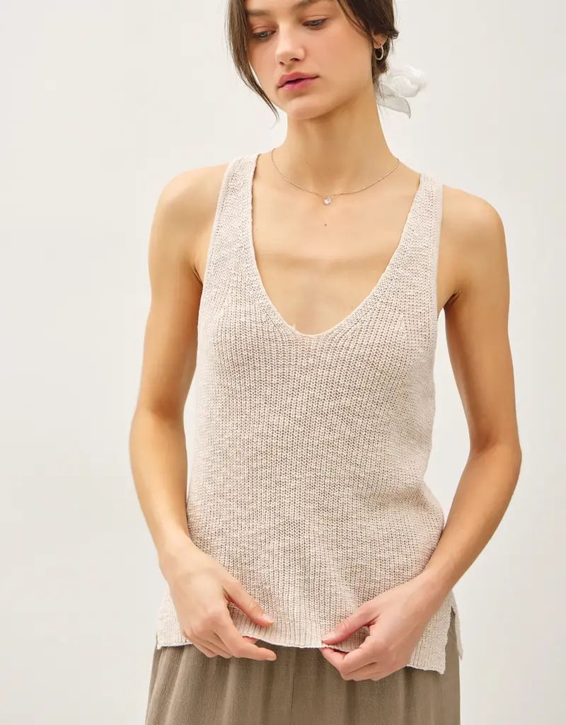 509 Broadway Lightweight Knit Racerback Tank