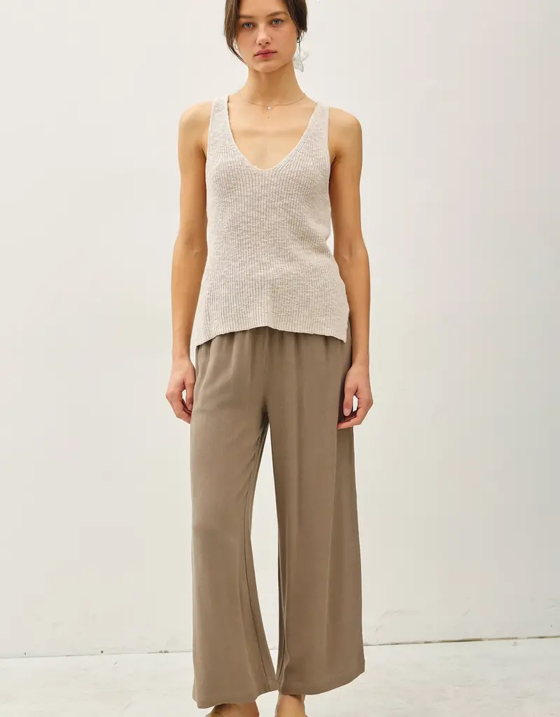 509 Broadway Lightweight Knit Racerback Tank