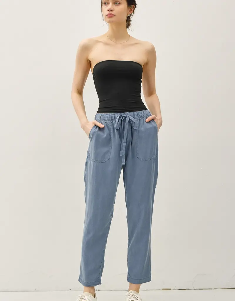 509 Broadway Tencel Tapered Pant