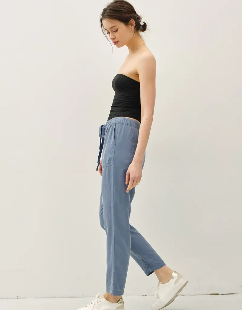 509 Broadway Tencel Tapered Pant