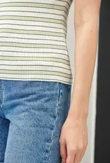 509 Broadway Classic Stripe Everyday Scoop Tank