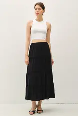 509 Broadway Tiered Maxi Skirt