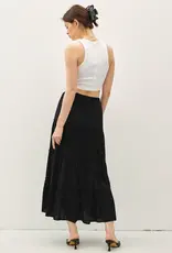 509 Broadway Tiered Maxi Skirt