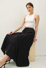 509 Broadway Tiered Maxi Skirt