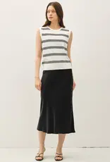 509 Broadway Triple Stripe Sweater Tank