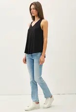 509 Broadway Soft V-Neck Basic Tank