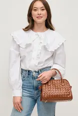 509 Broadway Kristie Woven Crossbody