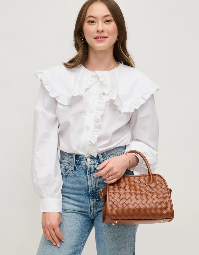 509 Broadway Kristie Woven Crossbody