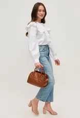 509 Broadway Kristie Woven Crossbody