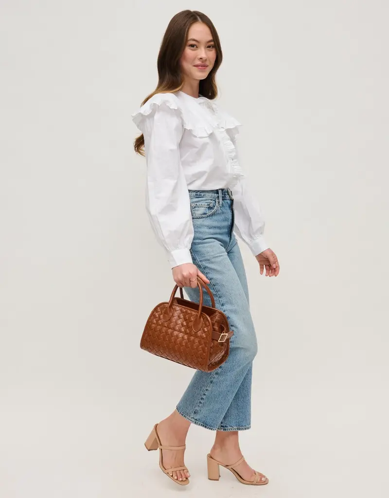 509 Broadway Kristie Woven Crossbody