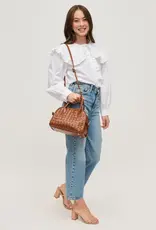 509 Broadway Kristie Woven Crossbody