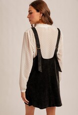 509 Broadway Snow Wash Twill Overall Dress
