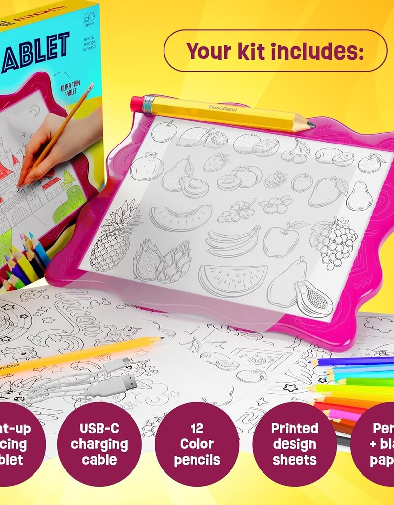 Dan & Darci Light Up Tracing pad