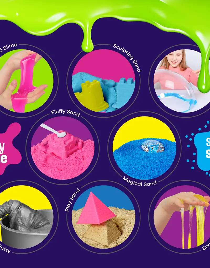 Dan & Darci Slime, Putty & Sand Kit