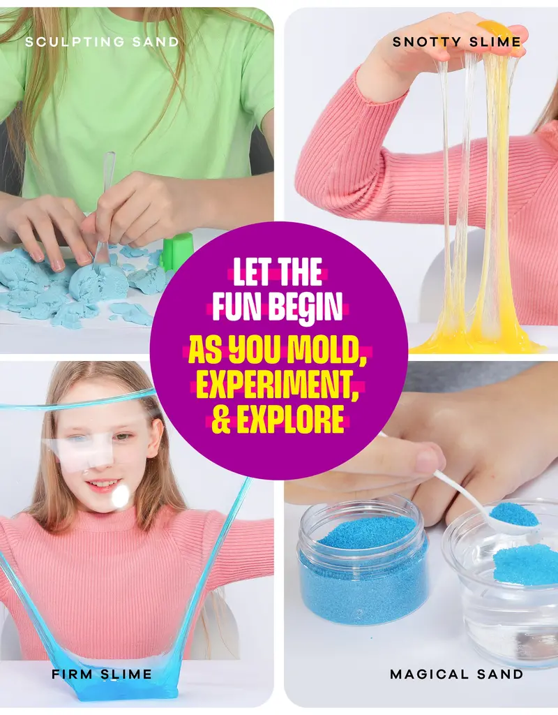 Dan & Darci Slime, Putty & Sand Kit