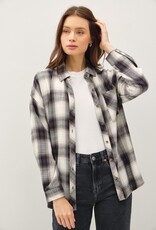 509 Broadway Oversize Front Pocket Flannel