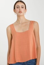 509 Broadway Flowy Cropped Tank Top