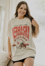 509 Broadway Nebraska Established Date Helmet Thrifted Tee